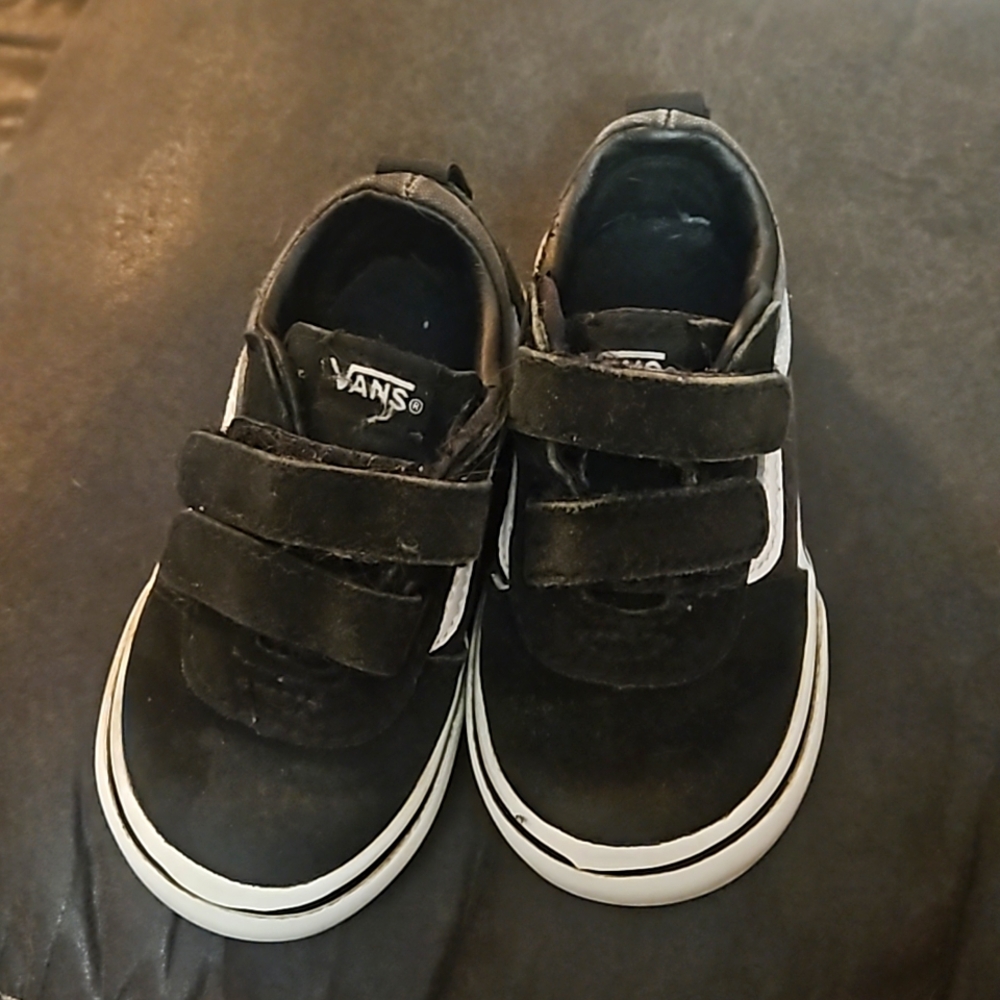 Black vans toddler 6